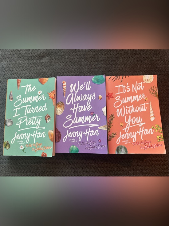 Other - Jenny Han Beach-Themed Paperback Set in Teal, Purple, Coral